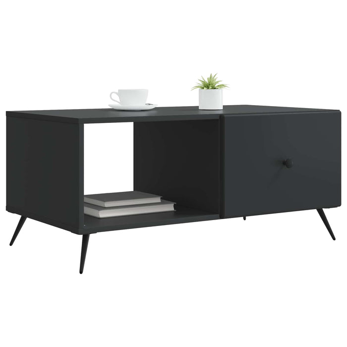 Masă de cafea Negru 90 x 50 x 40 cm Lemn prelucrat - WALTI WALTI