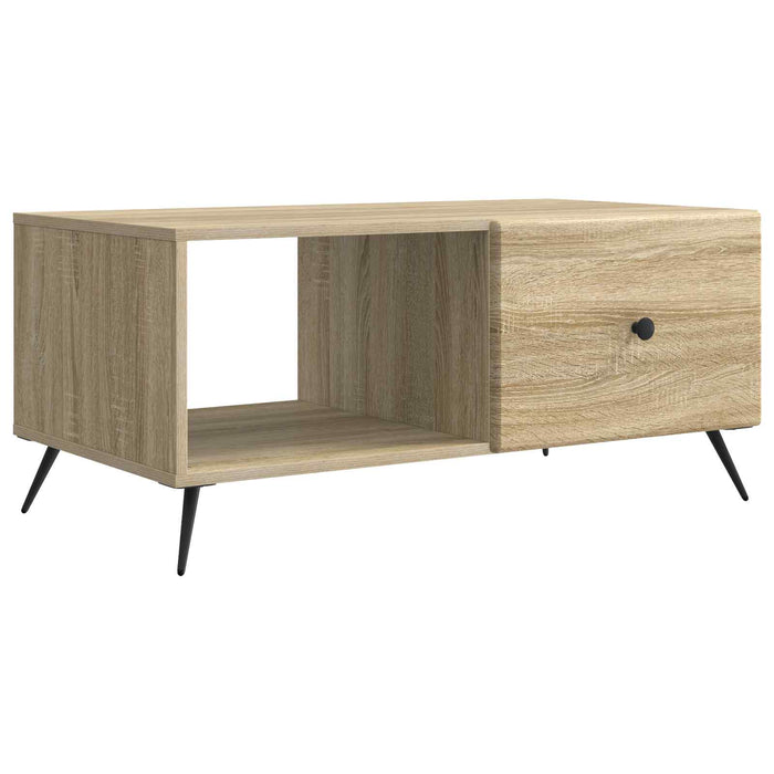 Masă de cafea Stejar Sonoma 90 x 50 x 40 cm Lemn prelucrat - WALTI WALTI