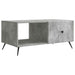 Masă de cafea Gri Beton 90 x 50 x 40 cm Lemn prelucrat - WALTI WALTI