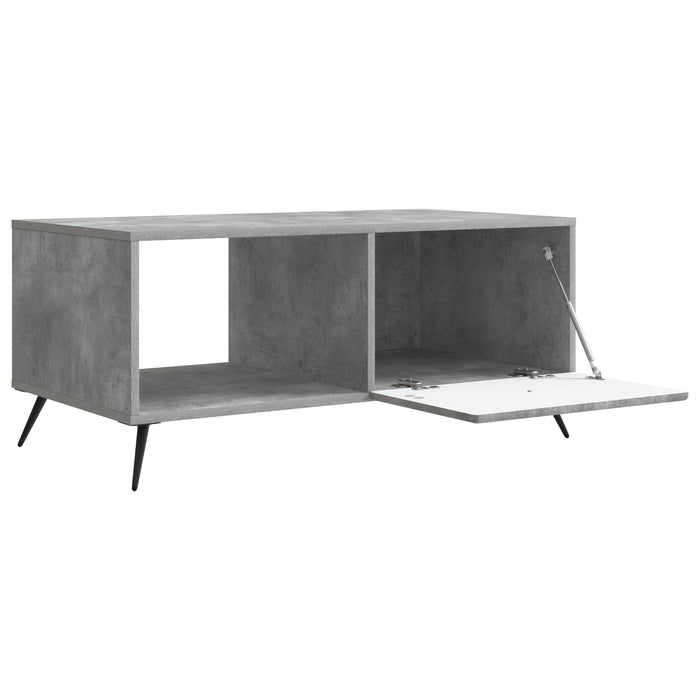 Masă de cafea Gri Beton 90 x 50 x 40 cm Lemn prelucrat - WALTI WALTI