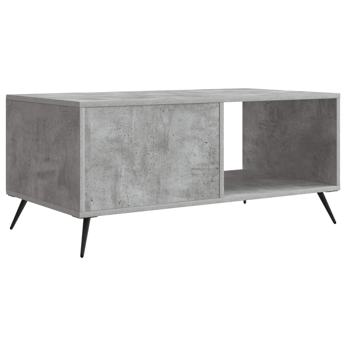 Masă de cafea Gri Beton 90 x 50 x 40 cm Lemn prelucrat - WALTI WALTI