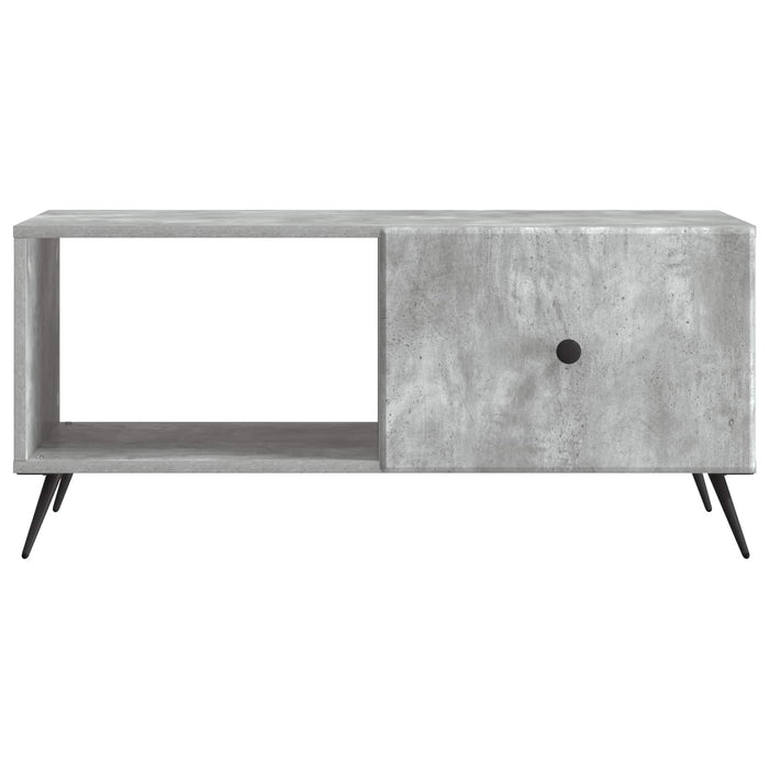 Masă de cafea Gri Beton 90 x 50 x 40 cm Lemn prelucrat - WALTI WALTI