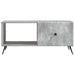 Masă de cafea Gri Beton 90 x 50 x 40 cm Lemn prelucrat - WALTI WALTI