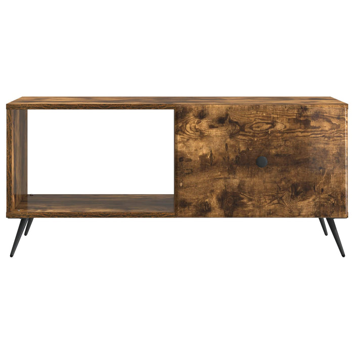 Masă de cafea Stejar fumuriu 90 x 50 x 40 cm Lemn prelucrat - WALTI WALTI