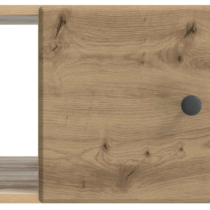Masă de cafea Stejar Artizanal 90 x 50 x 40 cm Lemn prelucrat - WALTI WALTI