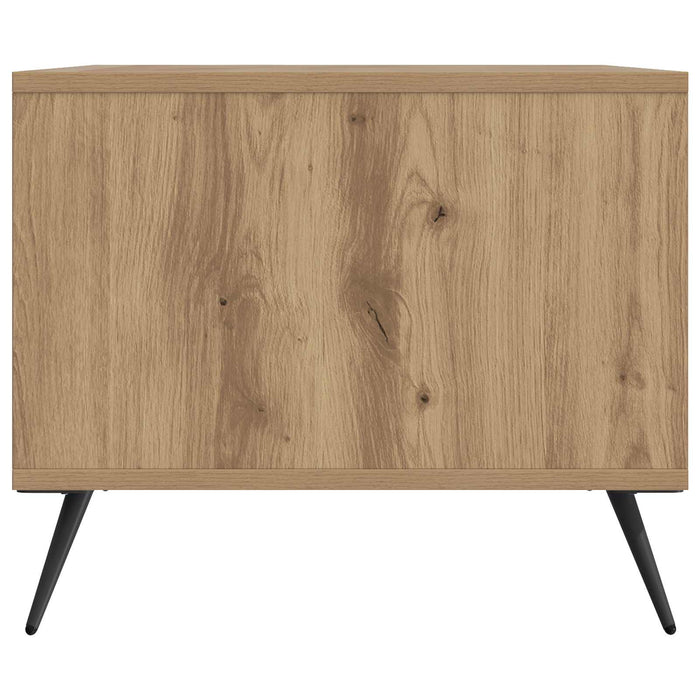 Masă de cafea Stejar Artizanal 90 x 50 x 40 cm Lemn prelucrat - WALTI WALTI