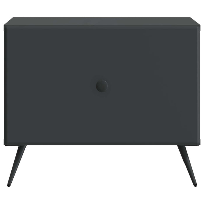 Masă de cafea cu sertar Negru 49 x 50 x 40 cm Lemn prelucrat - WALTI WALTI