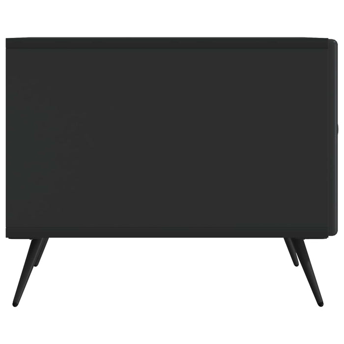 Masă de cafea cu sertar Negru 49 x 50 x 40 cm Lemn prelucrat - WALTI WALTI