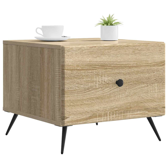 Masă de cafea Stejar Sonoma 49 x 50 x 40 cm Lemn prelucrat - WALTI WALTI