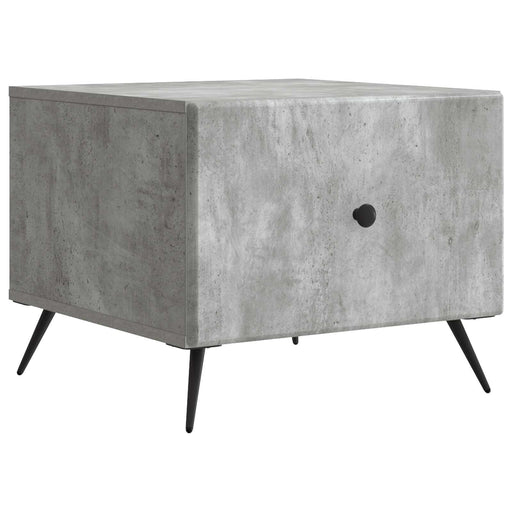 Masă de cafea Gri Beton 49 x 50 x 40 cm Lemn prelucrat - WALTI WALTI