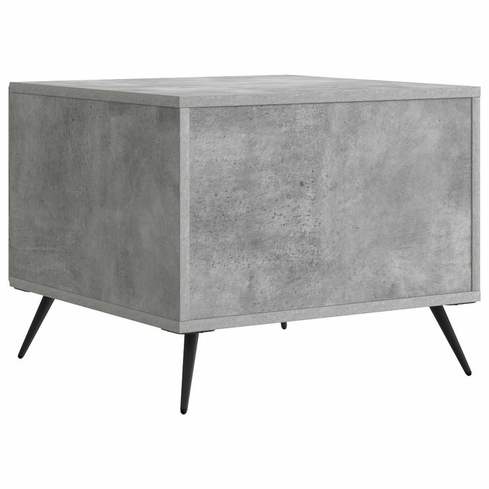 Masă de cafea Gri Beton 49 x 50 x 40 cm Lemn prelucrat - WALTI WALTI