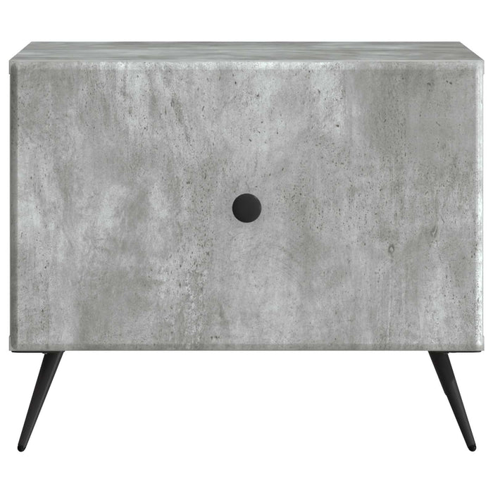 Masă de cafea Gri Beton 49 x 50 x 40 cm Lemn prelucrat - WALTI WALTI