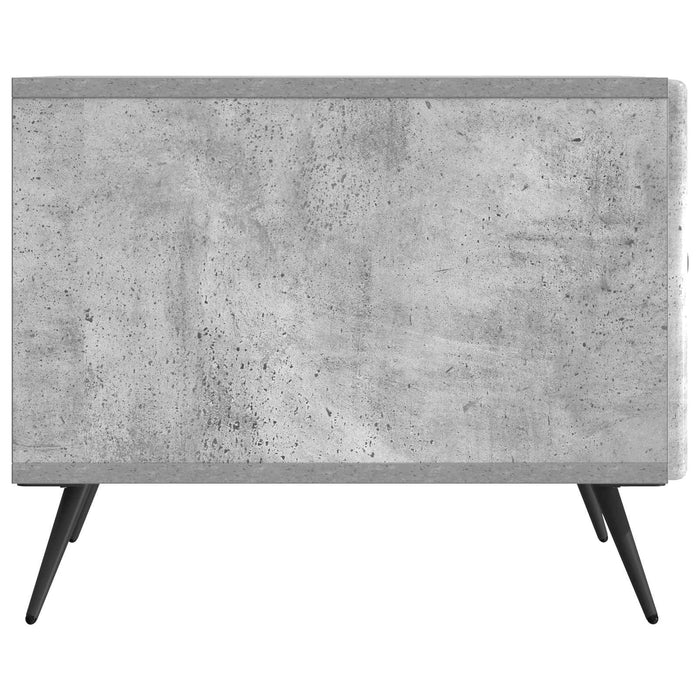 Masă de cafea Gri Beton 49 x 50 x 40 cm Lemn prelucrat - WALTI WALTI
