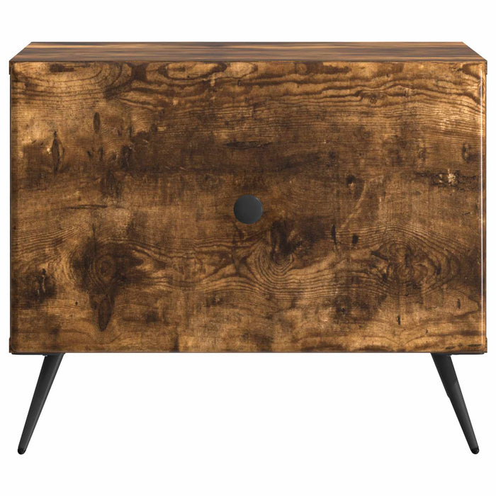 Masă de cafea Stejar fumuriu 49 x 50 x 40 cm Lemn prelucrat - WALTI WALTI