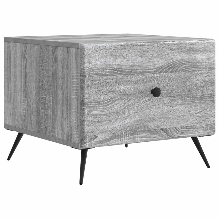Masă de cafea Sonoma gri 49 x 50 x 40 cm Lemn prelucrat - WALTI WALTI