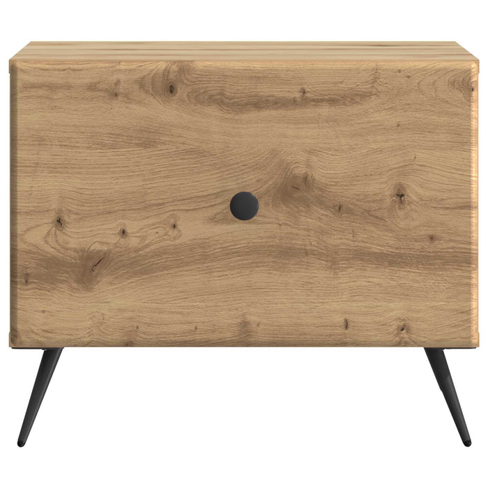 Masă de cafea Stejar Artizanal 49 x 50 x 40 cm Lemn prelucrat - WALTI WALTI