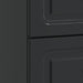 Dulap de noapte 2 pcs Negru 43 x 34,5 x 44,5 cm Lemn prelucrat - WALTI WALTI