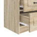Dulap de noapte 2 pcs Stejar Sonoma 43 x 34,5 x 44,5 cm - WALTI WALTI