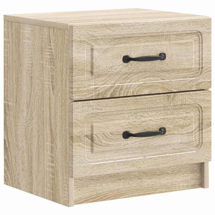 Dulap de noapte 2 pcs Stejar Sonoma 43 x 34,5 x 44,5 cm - WALTI WALTI