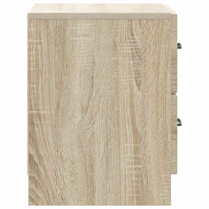 Dulap de noapte 2 pcs Stejar Sonoma 43 x 34,5 x 44,5 cm - WALTI WALTI