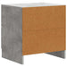 Dulap de noapte cu sertar 2 pcs Gri Beton 43 x 34,5 x 44,5 cm - WALTI WALTI