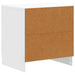 Dulap de noapte 2 pcs Alb foarte lucios 43 x 34,5 x 44,5 cm - WALTI WALTI