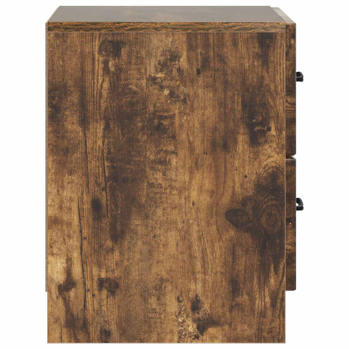 Dulap de noapte cu sertar Stejar fumuriu 43 x 34,5 x 44,5 cm - WALTI WALTI
