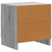 Dulap de noapte Sonoma gri 43 x 34,5 x 44,5 cm Lemn prelucrat - WALTI WALTI
