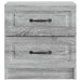 Dulap de noapte Sonoma gri 43 x 34,5 x 44,5 cm Lemn prelucrat - WALTI WALTI