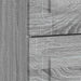 Dulap de noapte cu sertar 2 pcs Sonoma gri 43 x 34,5 x 44,5 cm - WALTI WALTI