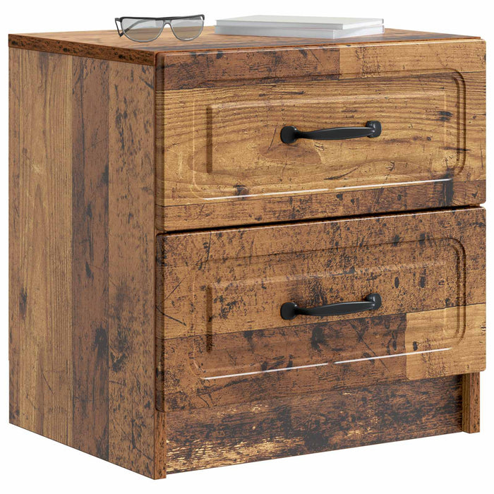 Dulap de noapte Lemn vechi 43 x 34,5 x 44,5 cm Lemn prelucrat - WALTI WALTI