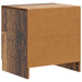 Dulap de noapte cu sertar 2 pcs Lemn vechi 43 x 34,5 x 44,5 cm - WALTI WALTI