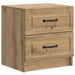 Dulap de noapte 2 pcs Stejar Artizanal 43 x 34,5 x 44,5 cm - WALTI WALTI
