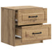Dulap de noapte 2 pcs Stejar Artizanal 43 x 34,5 x 44,5 cm - WALTI WALTI