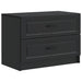 Dulap de noapte Negru 62 x 34,5 x 44,5 cm Lemn prelucrat - WALTI WALTI