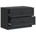 Dulap de noapte Negru 62 x 34,5 x 44,5 cm Lemn prelucrat - WALTI WALTI