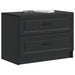 Dulap de noapte Negru 62 x 34,5 x 44,5 cm Lemn prelucrat - WALTI WALTI