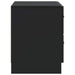 Dulap de noapte Negru 62 x 34,5 x 44,5 cm Lemn prelucrat - WALTI WALTI