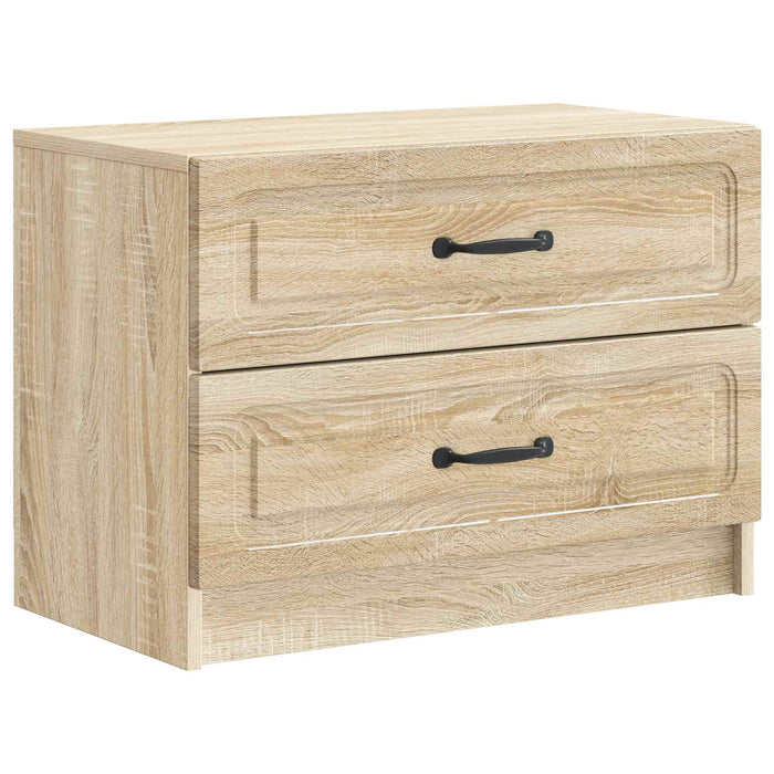 Dulap de noapte cu sertar Stejar Sonoma 62 x 34,5 x 44,5 cm - WALTI WALTI