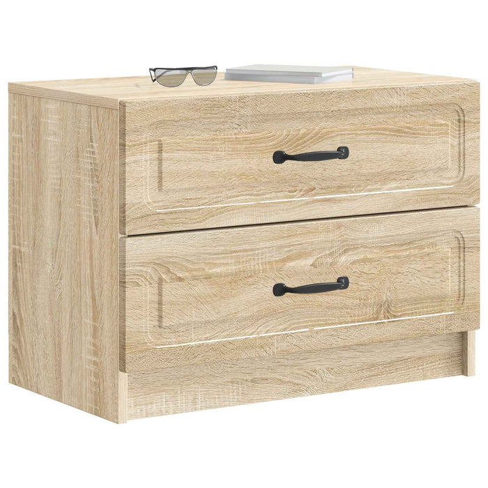 Dulap de noapte cu sertar Stejar Sonoma 62 x 34,5 x 44,5 cm - WALTI WALTI