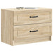 Dulap de noapte cu sertar Stejar Sonoma 62 x 34,5 x 44,5 cm - WALTI WALTI