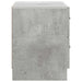 Dulap de noapte Gri Beton 62 x 34,5 x 44,5 cm Lemn prelucrat - WALTI WALTI