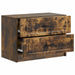 Dulap de noapte cu sertar Stejar fumuriu 62 x 34,5 x 44,5 cm - WALTI WALTI
