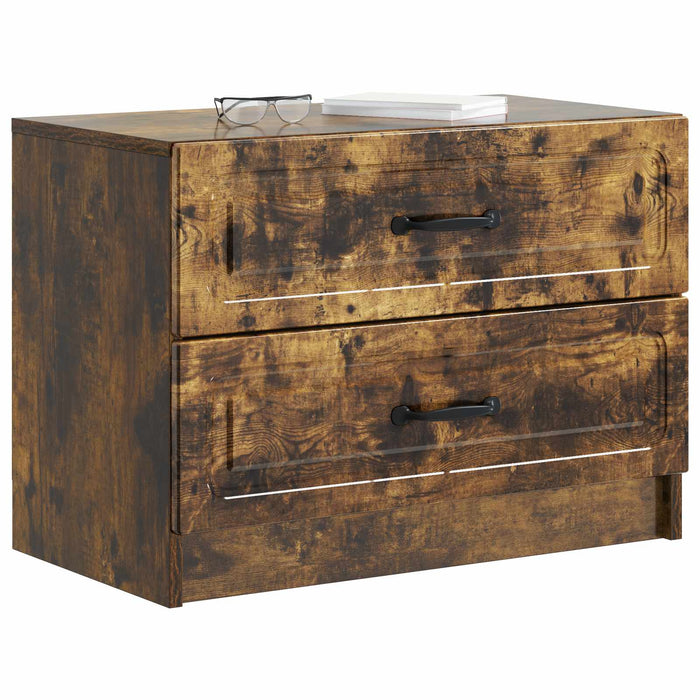 Dulap de noapte cu sertar Stejar fumuriu 62 x 34,5 x 44,5 cm - WALTI WALTI