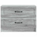Dulap de noapte Sonoma gri 62 x 34,5 x 44,5 cm Lemn prelucrat - WALTI WALTI