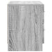 Dulap de noapte Sonoma gri 62 x 34,5 x 44,5 cm Lemn prelucrat - WALTI WALTI