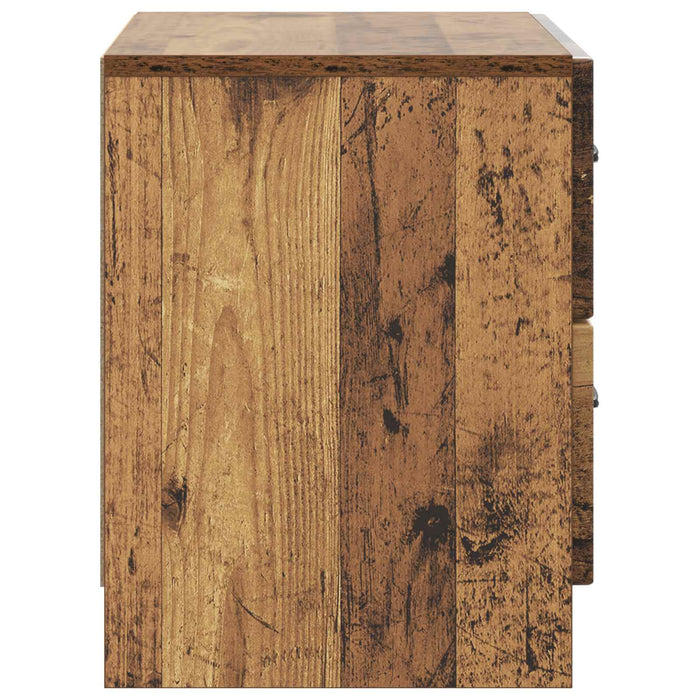 Dulap de noapte Lemn vechi 62 x 34,5 x 44,5 cm Lemn prelucrat - WALTI WALTI