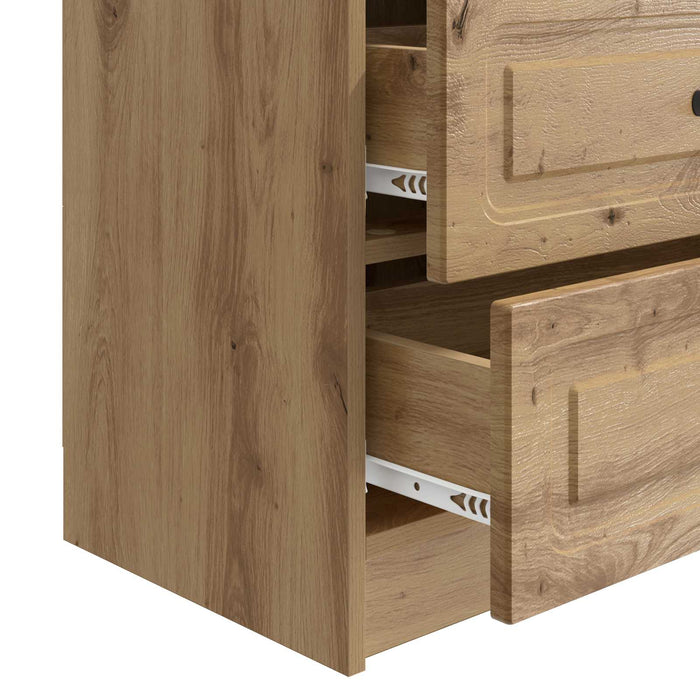 Dulap de noapte cu sertar Stejar Artizanal 62 x 34,5 x 44,5 cm - WALTI WALTI