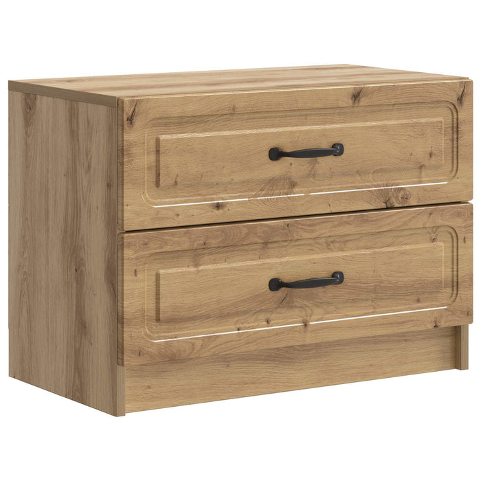Dulap de noapte cu sertar Stejar Artizanal 62 x 34,5 x 44,5 cm - WALTI WALTI