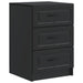 Dulap de noapte Negru 43 x 41 x 63,5 cm Lemn prelucrat - WALTI WALTI